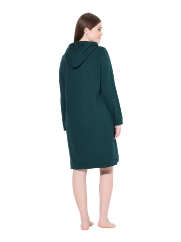 Ulla Popken Schlafanzug in mitternachtsgrün