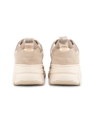 PS Poelman Sneaker "JARA" in  Beige mit Kombination