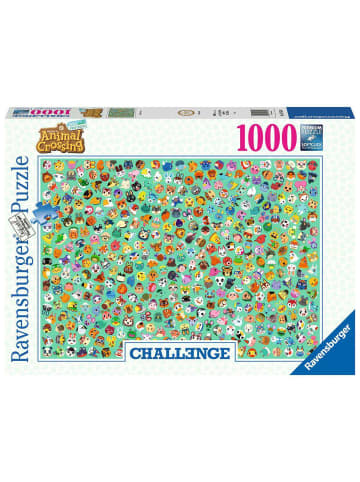 Ravensburger Puzzle 1.000 Teile Challenge Animal Crossing Ab 14 Jahre in bunt