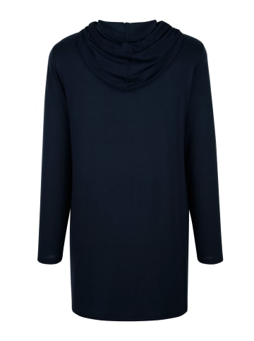 MIAMODA Longshirt in navy