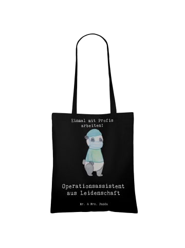 Mr. & Mrs. Panda Schultasche Operationsassistent Leidenschaft mi... in Schwarz