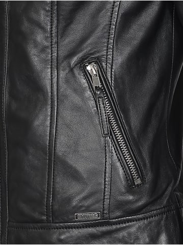 Mustang Lederjacke in schwarz