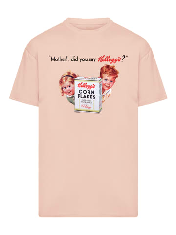 F4NT4STIC Heavy Oversize T-Shirt Kellogg's Corn Flakes Vintage Kids Advert in amber