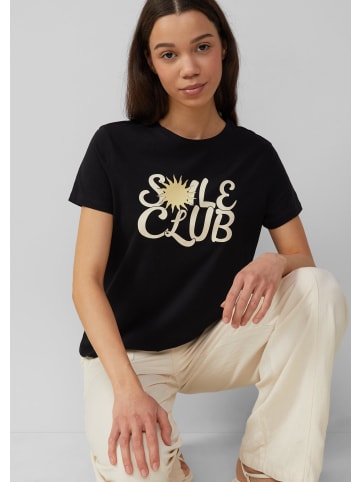 QS T-Shirt in 99D1_schwarz