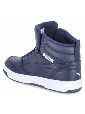 Puma High Sneaker REBOUND V6 WTR JR in blau