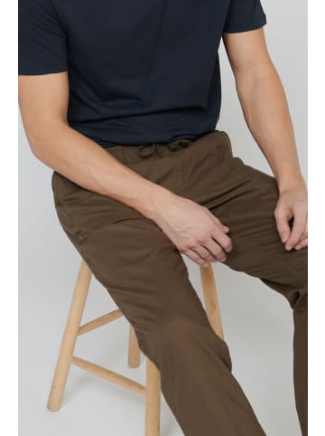 Matinique Casual Hose MAbarton Gerade Passform in Brown Soil