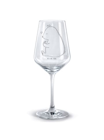 Mr. & Mrs. Panda Weinglas Bär Marienkäfer ohne Spruch in Transparent