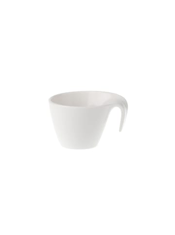 Villeroy & Boch Kaffeetasse Flow 200 ml weiß in weiß
