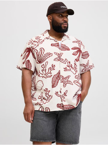 JACK & JONES PLUS Hemd in Cloud Dancer