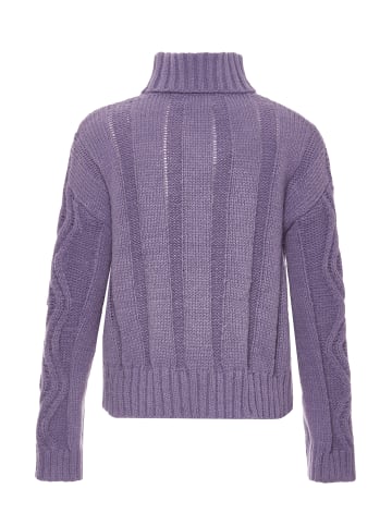 Blonda Rollkragenpullover in LILA