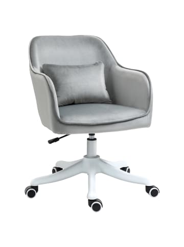 Vinsetto Massage Bürostuhl-57B x 70T x 78-86H cm-Grau