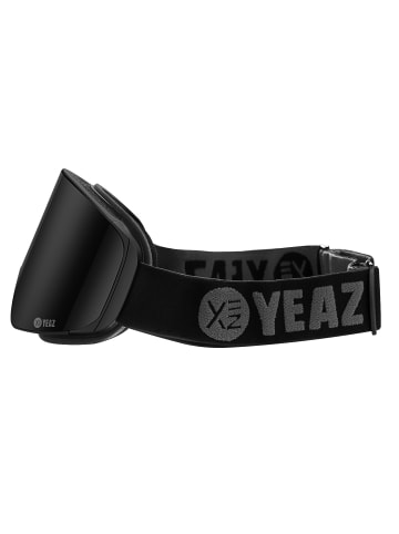 YEAZ APEX magnet-ski-snowboardbrille schwarz/schwarz in schwarz