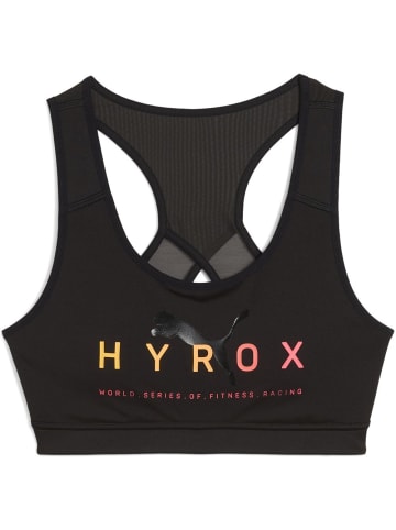 Puma Sport-BH "Hyrox x 4Keeps Run Bra" in Schwarz