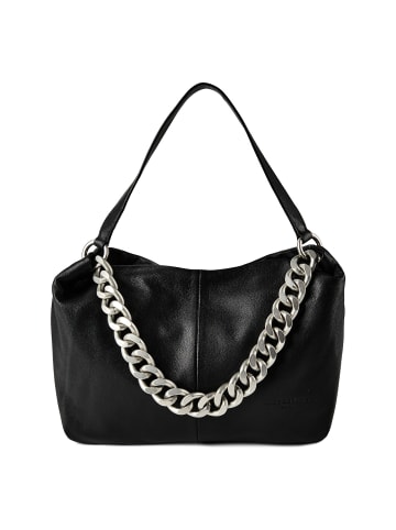 LIEBESKIND BERLIN Mira Schultertasche M Leder 47 cm in black