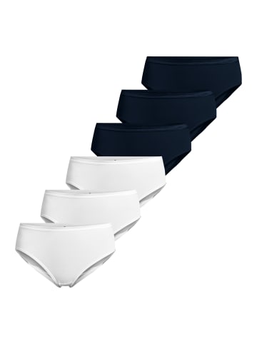 Conta Hüftslip Modal in Weiß / blau