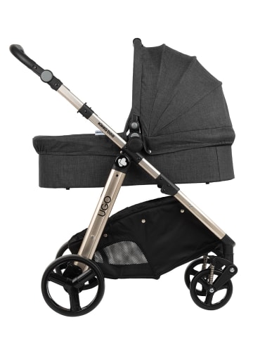 Kikkaboo Kinderwagen 3 in 1 Ugo in schwarz