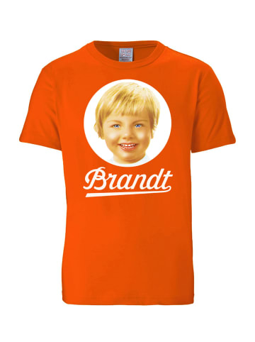 Logoshirt T-Shirt Brandt Zwieback in orange