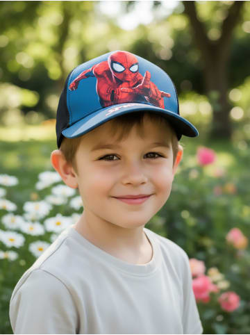 Spiderman Marvel Spiderman Kappe Cap Basecap Baseballkappe verstellbar in blau