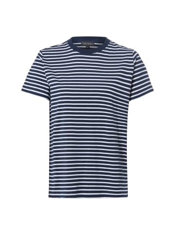 Franco Callegari Shirt in marine weiß