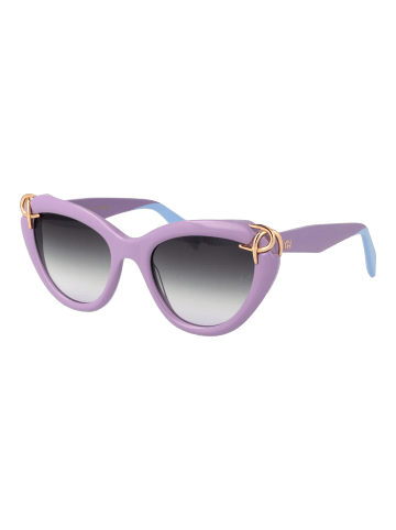 Ana Hickmann Damen Sonnenbrillen Schmetterling Lila