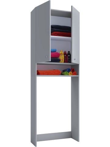 VCM  Überbauschrank Waschmaschine Überbau Schrank Lona in Grau