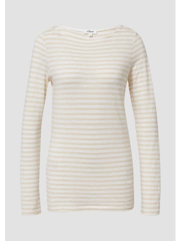 s.Oliver T-Shirt in 08G4_helles sand