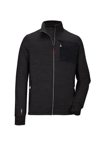Killtec Powerstretchjacke mit verschliebaren Taschen in grün