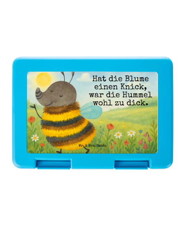 Mr. & Mrs. Panda Lunchbox Hummel flauschig Design mit Spruch in Weiß