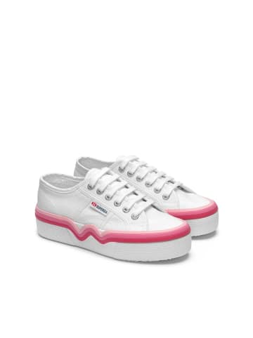 Superga Sneaker 2740 in Weiß/Rosa-ATG