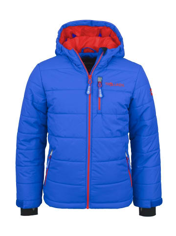 Trollkids Skijacke / Winterjacke "Hemsedal" in Mittelblau / Rot