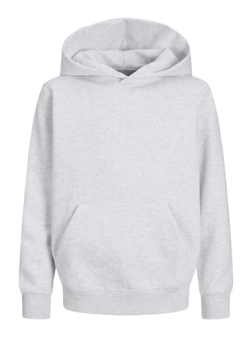 JACK & JONES Junior Kapuzenpullover in White Melange