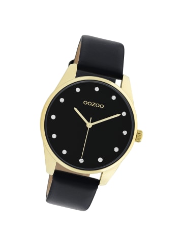 Oozoo Armbanduhr Oozoo Timepieces schwarz mittel (ca. 38mm)