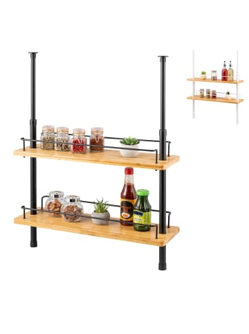 bremermann Teleskopgewürzregal weiß