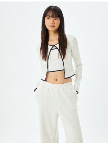 KOTON T-shirt in Ekru