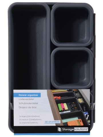 Storage Solutions Schubladen-Organizer in weiß