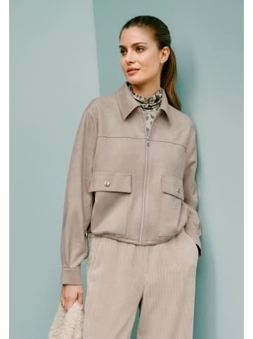 Betty Barclay Blouson langarm in Taupe