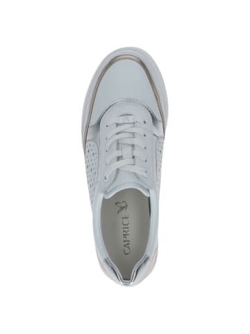 Caprice Sneaker in WHITE/SILVER