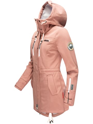 Marikoo Funktionsmantel Zimtzicke in Terracotta