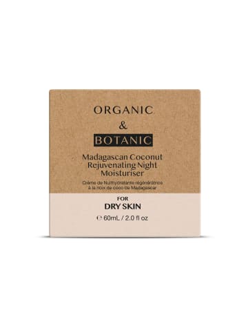 Organic & Botanic  OB Madagascan Coconut Night Cream 60ml