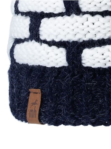 mh michael heinen mh michael heinen Wintermütze MH-24-2 in blau-weiß