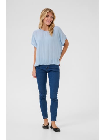 Kaffe Ärmellose Bluse KAamber Loose fit in Soft Chambray