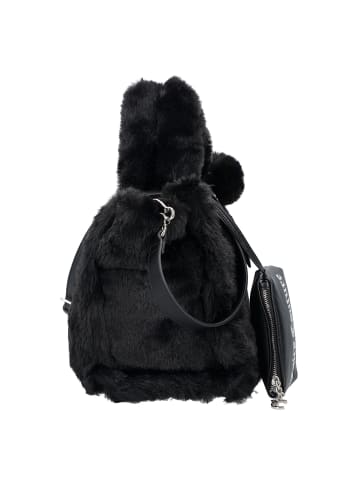 Juicy Couture Iris Fur Shopper Tasche M 32 cm in black