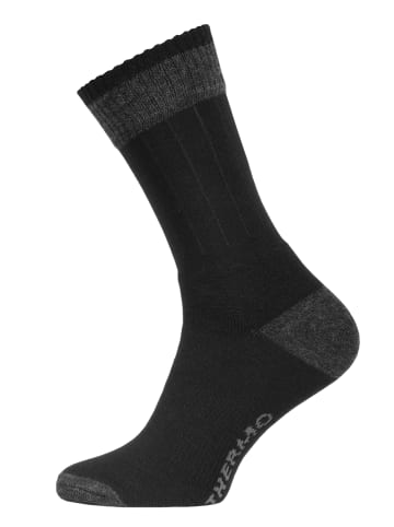 Cotton Prime® 3 Paar Herren Thermo Socken THERMO TECH in Schwarz/Grau/Anthrazit