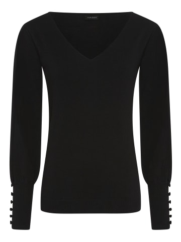 Laura Scott V-Ausschnitt-Pullover in schwarz