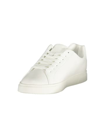 Calvin Klein Weiße Polyurethan-Sneaker