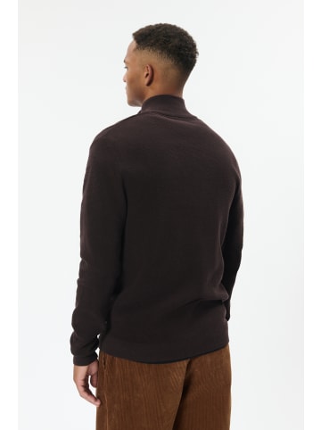 Matinique Strickpullover MAlagoon Gerade Passform in Ganache