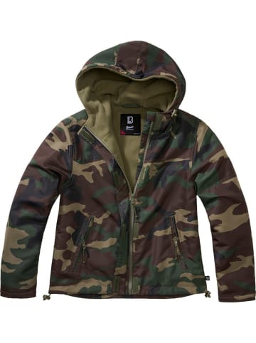 Brandit Jacke "Women Frontzip Windbreaker" in Camouflage