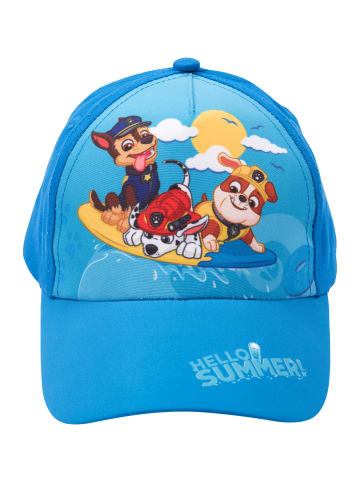 United Labels Paw Patrol Kappe - Hello Summer Cap Basecap Baseballkappe verstellbar in blau