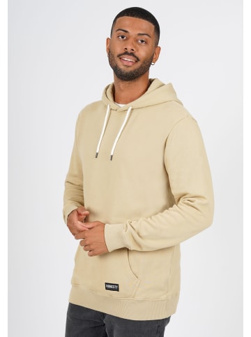 HONESTY RULES Kapuzenpullover " Basic " in beige