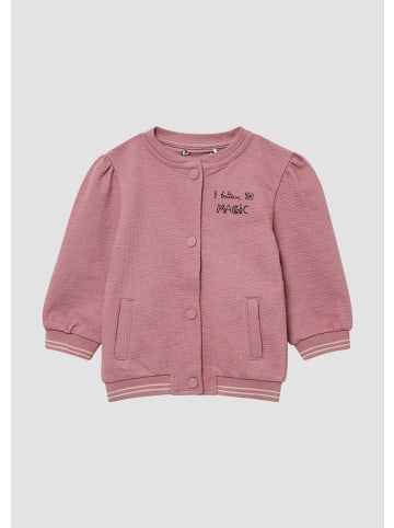 s.Oliver Sweatshirt Jacke in 4450_rosa